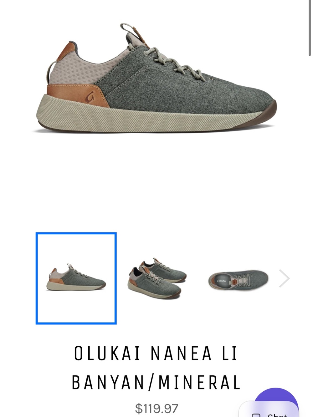 Olukai Nanea Li Men’s Sneaker